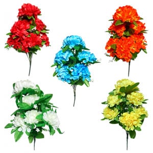 FLORES DECORATIVAS X7: