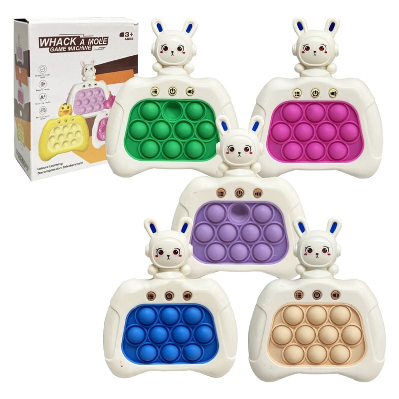 CONSOLA POP IT OSO CON LUZ Y SONIDO