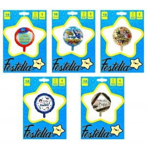 GLOBO CARTON PAPA 18"(PQTX25).