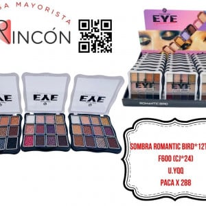 SOMBRA ROMANTIC BIRD*12TONOS F600 (CJ*24)