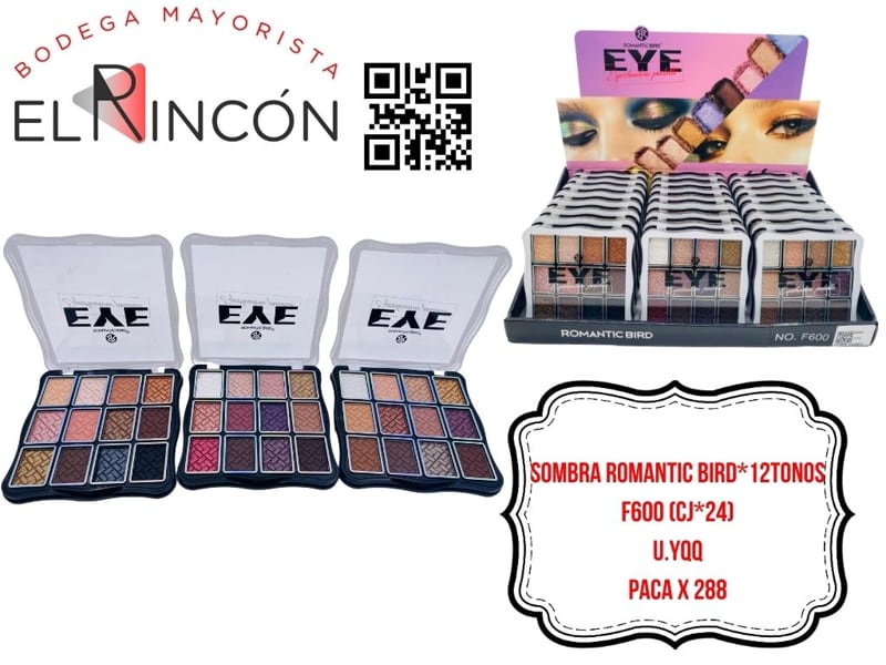 SOMBRA ROMANTIC BIRD*12TONOS F600 (CJ*24)