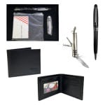 SET BILLETERA ACCESORIO Y LAPICERO.