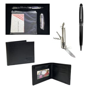 SET BILLETERA ACCESORIO Y LAPICERO.