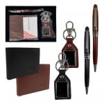 SET BILLETERA LLAVERO Y LAPICERO.