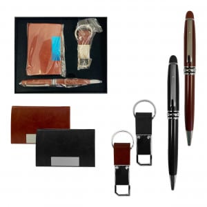 SET TARJETERO LLAVERO Y LAPICERO.