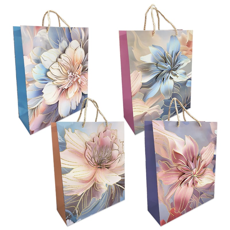 BOLSA REGALO FLORES (PQTX12):