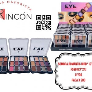 SOMBRA ROMANTIC BIRD*12TONOS F599 (CJ*24)