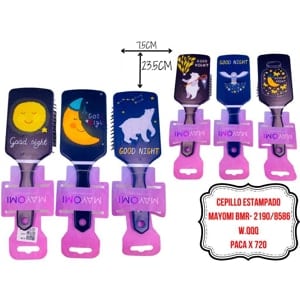 CEPILLO ESTAMPADO MAYOMI BMR- 2190/8586
