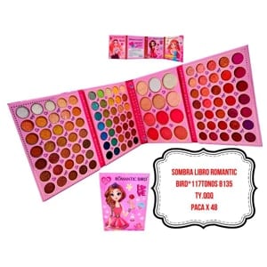 SOMBRA LIBRO ROMANTIC BIRD*117TONOS 8135