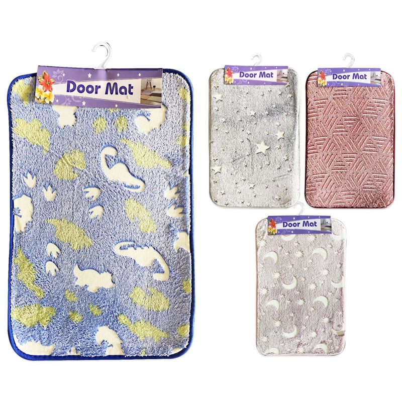 TAPETE FIGURAS BRILLA EN LA OSCURIDAD