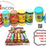 CAJA DE BALSAMO LABIAL IMAN OF NOBLE*24PCS LB-36