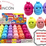 CAJA DE BALSAMO LABIAL IMAN OF NOBLE*24PCS LB-55