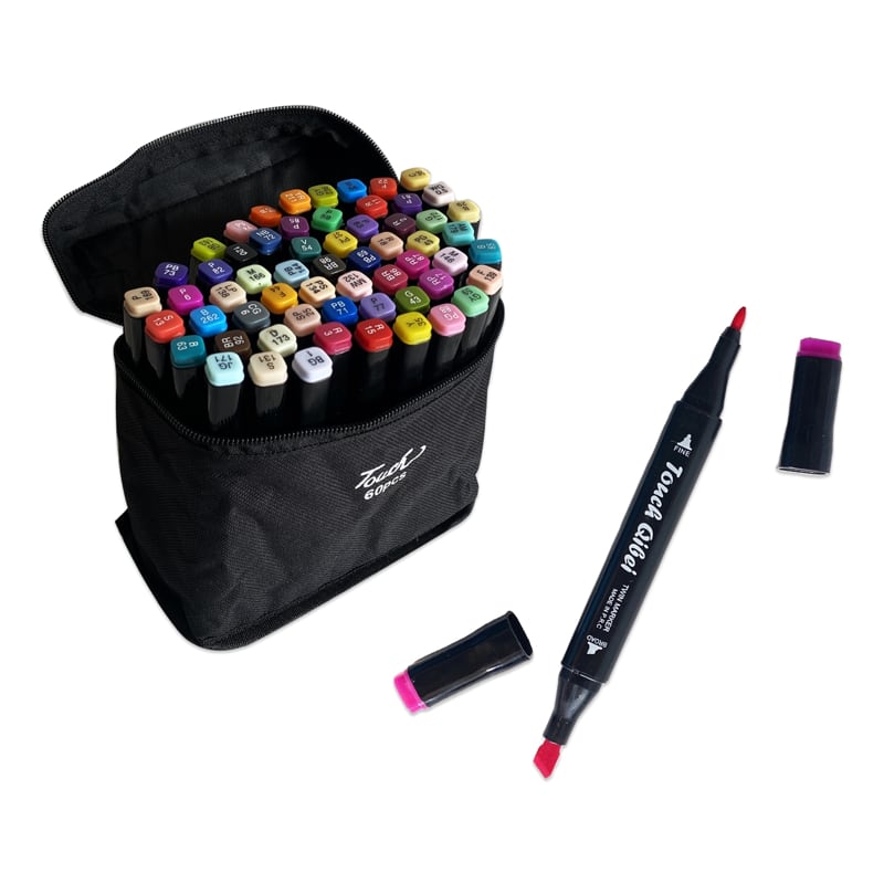 SET DE MARCADORES X60 COLORES