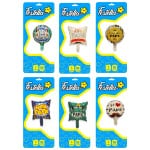 GLOBO PAPA SURTIDO 10"(PQTX25).