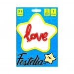 GLOBO LOVE ROJO 21".(PQTX25)