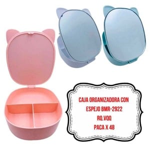 CAJA ORGANIZADORA CON ESPEJO BMR-2922