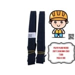 PULPO PLANO NEGRO 200*2.5CM BMR-2583