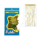 CORTINA DE FIESTA ESTRELLA DORADA 2*1