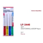 SET DESTORNILLADOR*4PCS BMR-2446