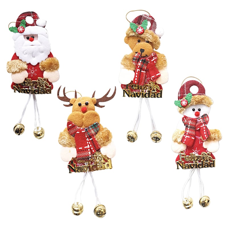 ADORNO MUÑECO NAVIDEÑO