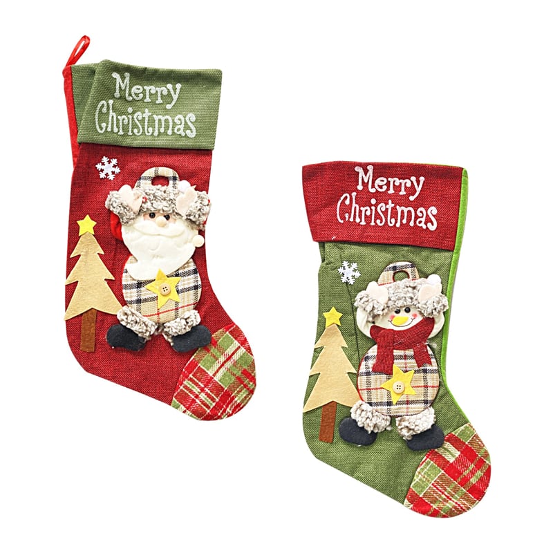 ADORNO BOTA NAVIDEÑA