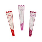 EMPAQUE PARA FLORES ESTAMPADO X100.