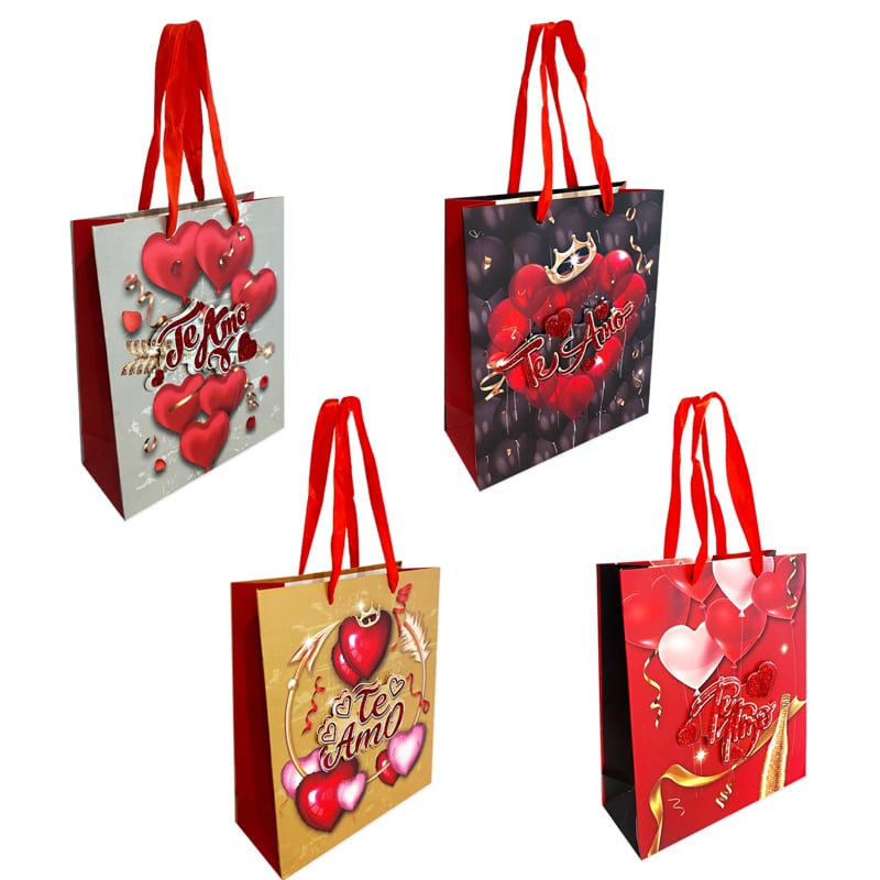 BOLSA REGALO TE AMO (PQTX12):