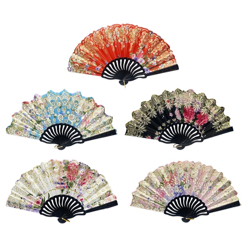 ABANICO ESTAMPADO (PQTX12)