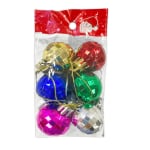 BOLA NAVIDEÑA SURTIDA 3CM X6