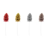 PIN CONO DE PINO NAVIDEÑO (PQTX12)