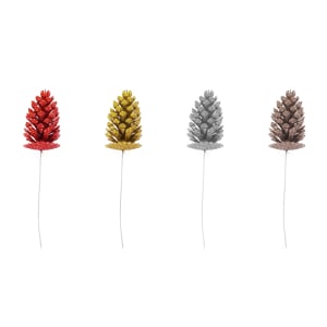 PIN CONO DE PINO NAVIDEÑO (PQTX12)