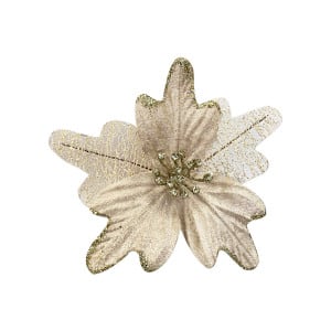 FLOR NAVIDEÑA CHAMPAÑA(BDJX300)