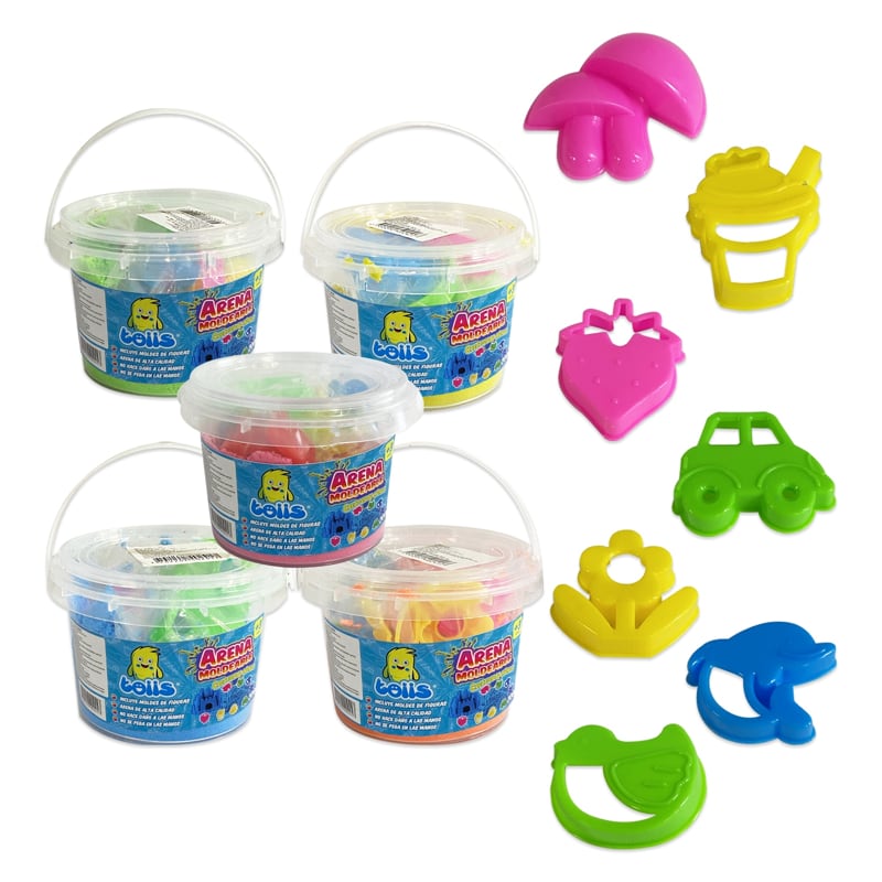 ARENA MOLDEABLE EN BALDE PQ 200GR