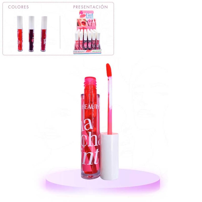 CAJA TINTA PARA LABIOS EVER BEAUTY*36pcs 7237E