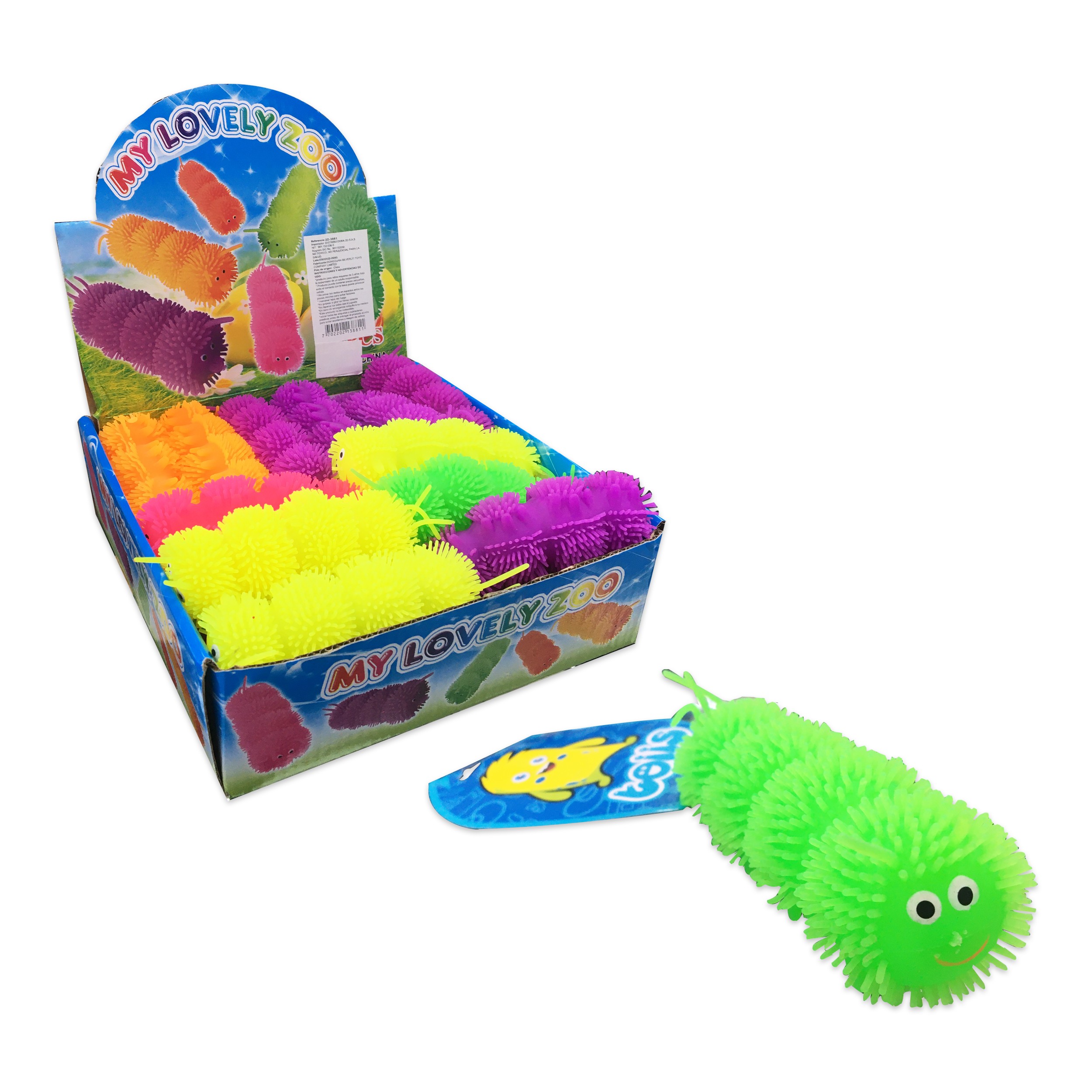 BOLITRON GUSANO CON LUZ (CJX24)