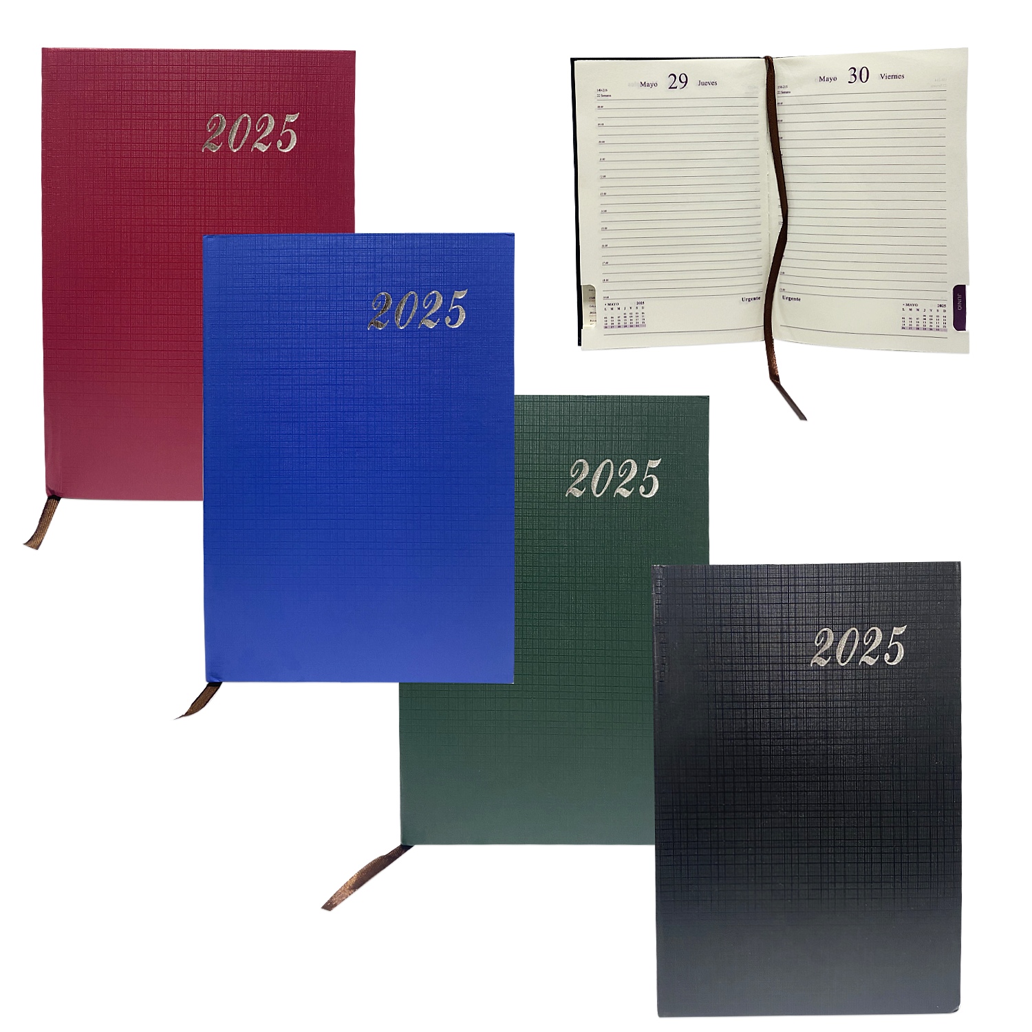 AGENDA UNICOLOR 2025 LINEAS