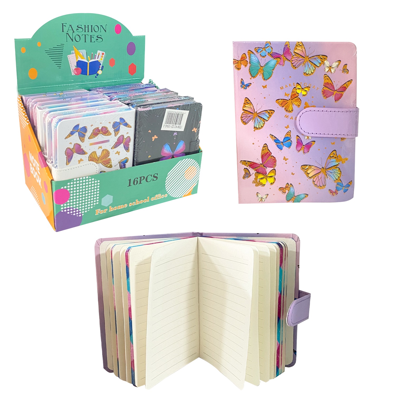 AGENDA MARIPOSAS PQ LINEAS (CJX16)