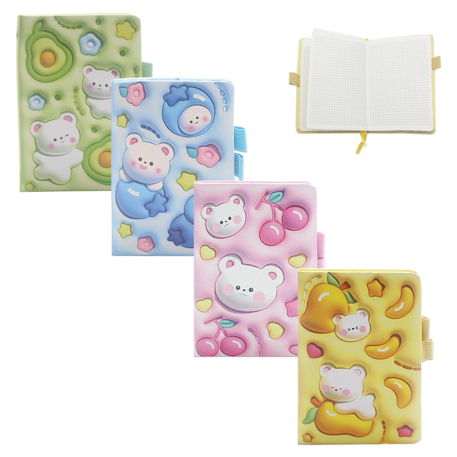 AGENDA OSO COLORES PQ CUADROS