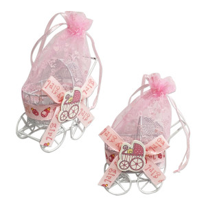 RECORDATORIO COCHE ROSADO (PQTX12)