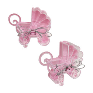 RECORDATORIO COCHE ROSADO (PQTX12)