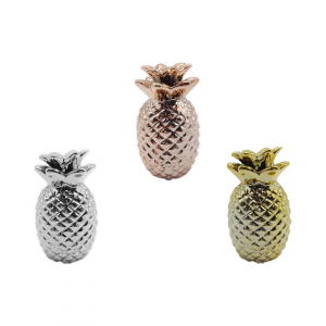 ADORNO PORCELANA PIÑA (CJX12)
