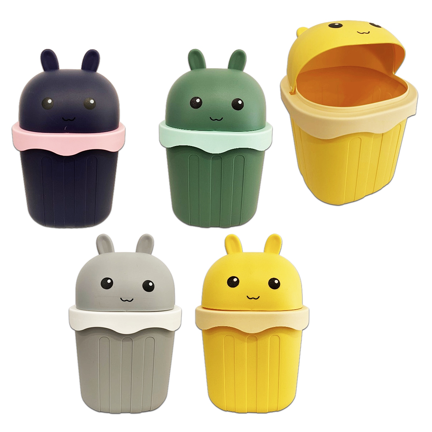 PAPELERA PLASTICA SURTIDA