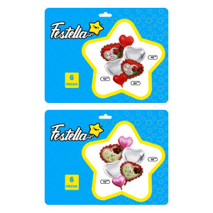 KIT DE GLOBO FELIZ DIA MAMA (6PIEZAS):