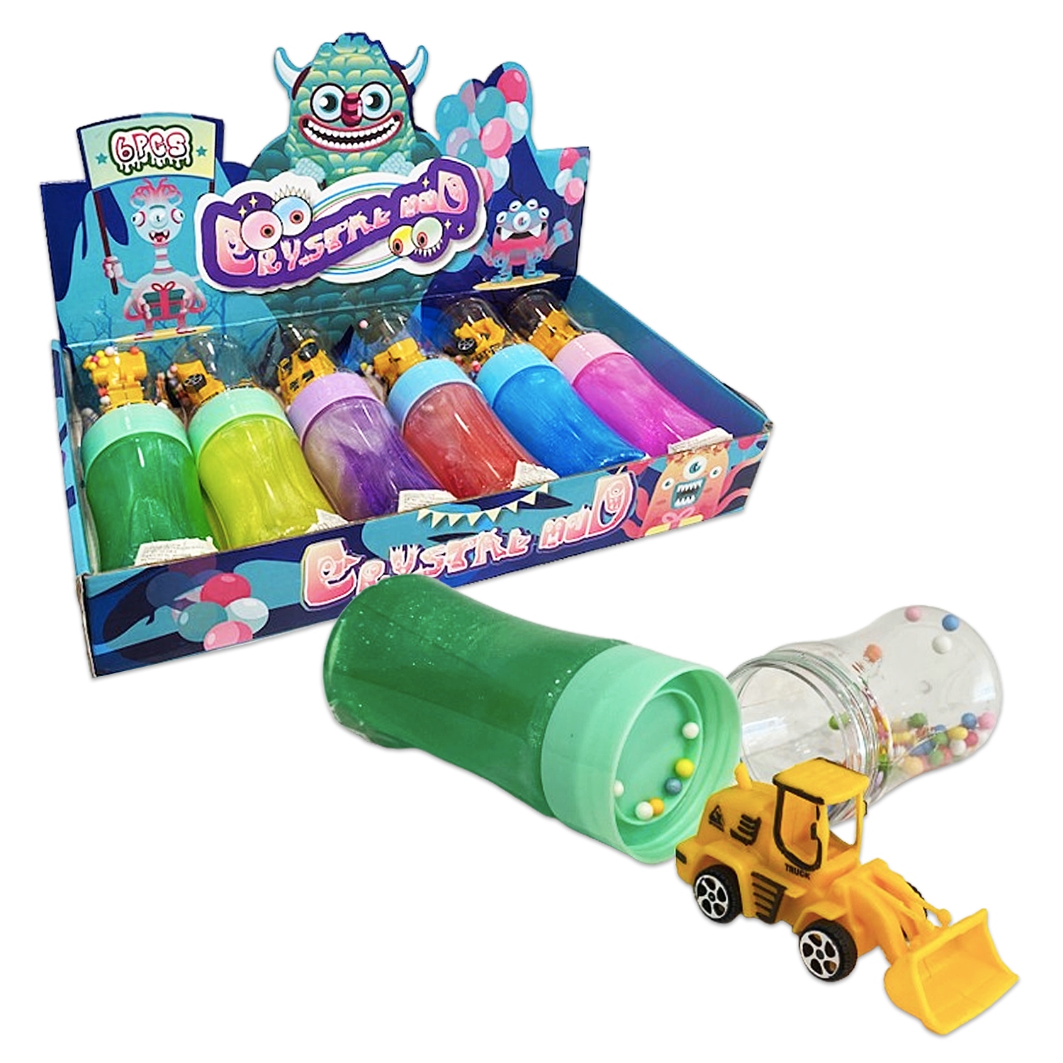 SLIME CARRO CONSTRUCCION (CJX6)