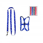 LASO COLLAR ESTAMPADO HUELLITAS RINPETS 2479 (PQTX12)