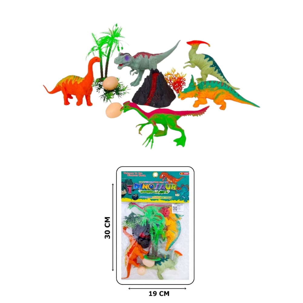 DINOSAURIOS X5 MAS ACCESORIOS 6143