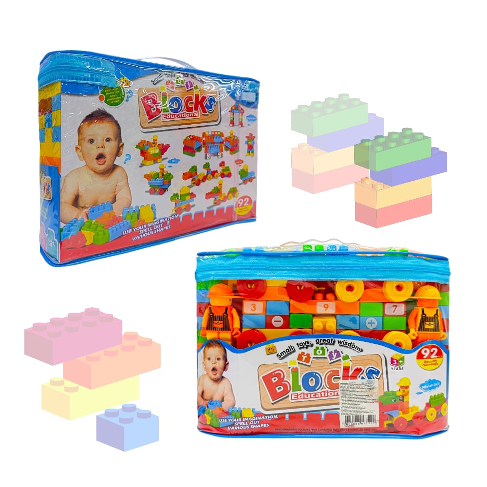 SET DE BLOQUES GD PARA ARMAR 88102-34