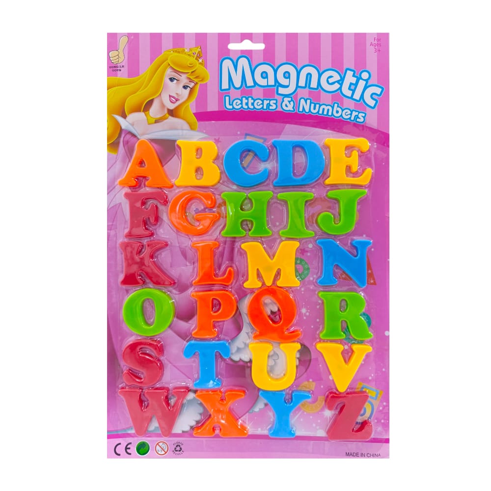 LETRAS DIDACTICAS CON IMAN DK-3306/3307 SAS