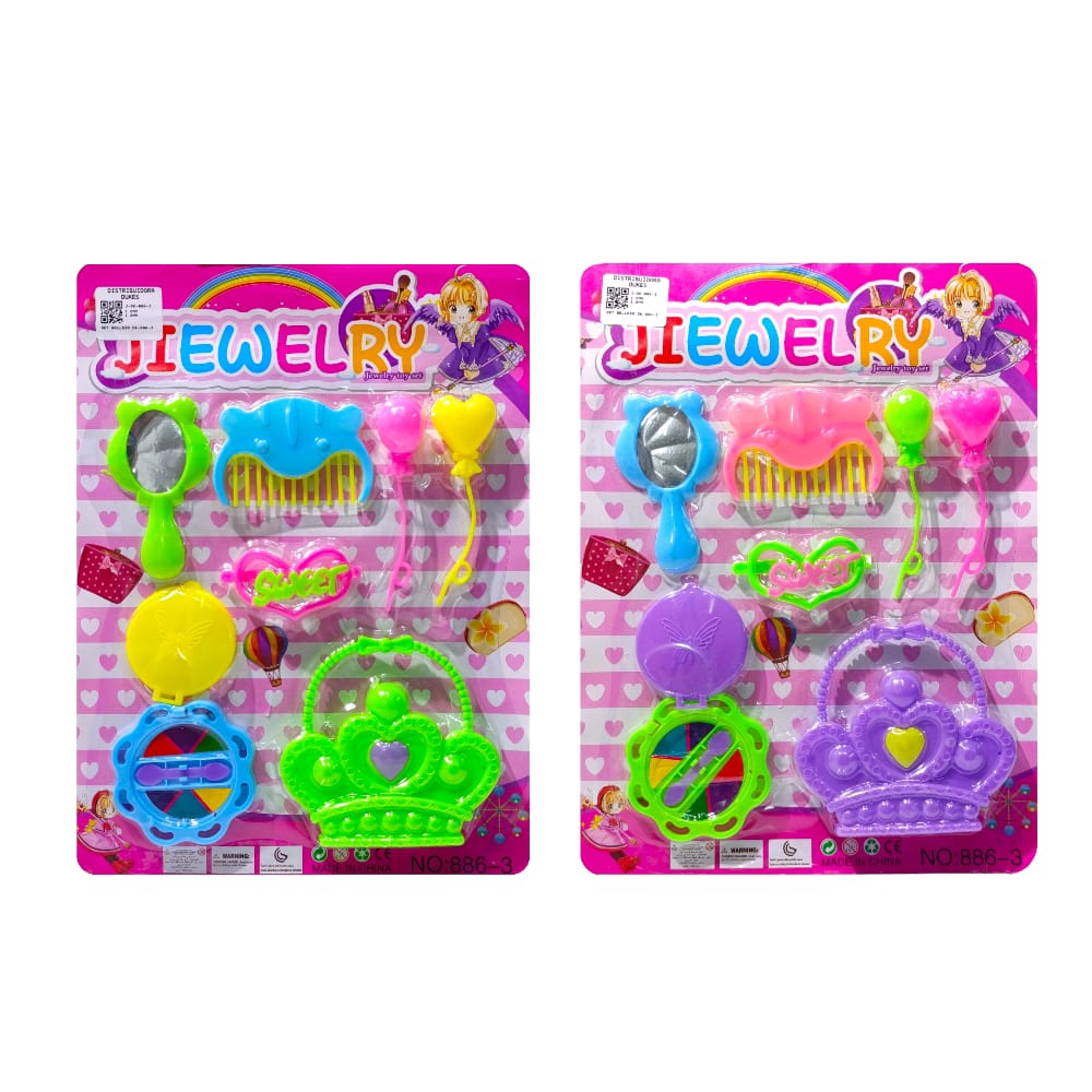 SET BELLEZA DK-886-3 SAS