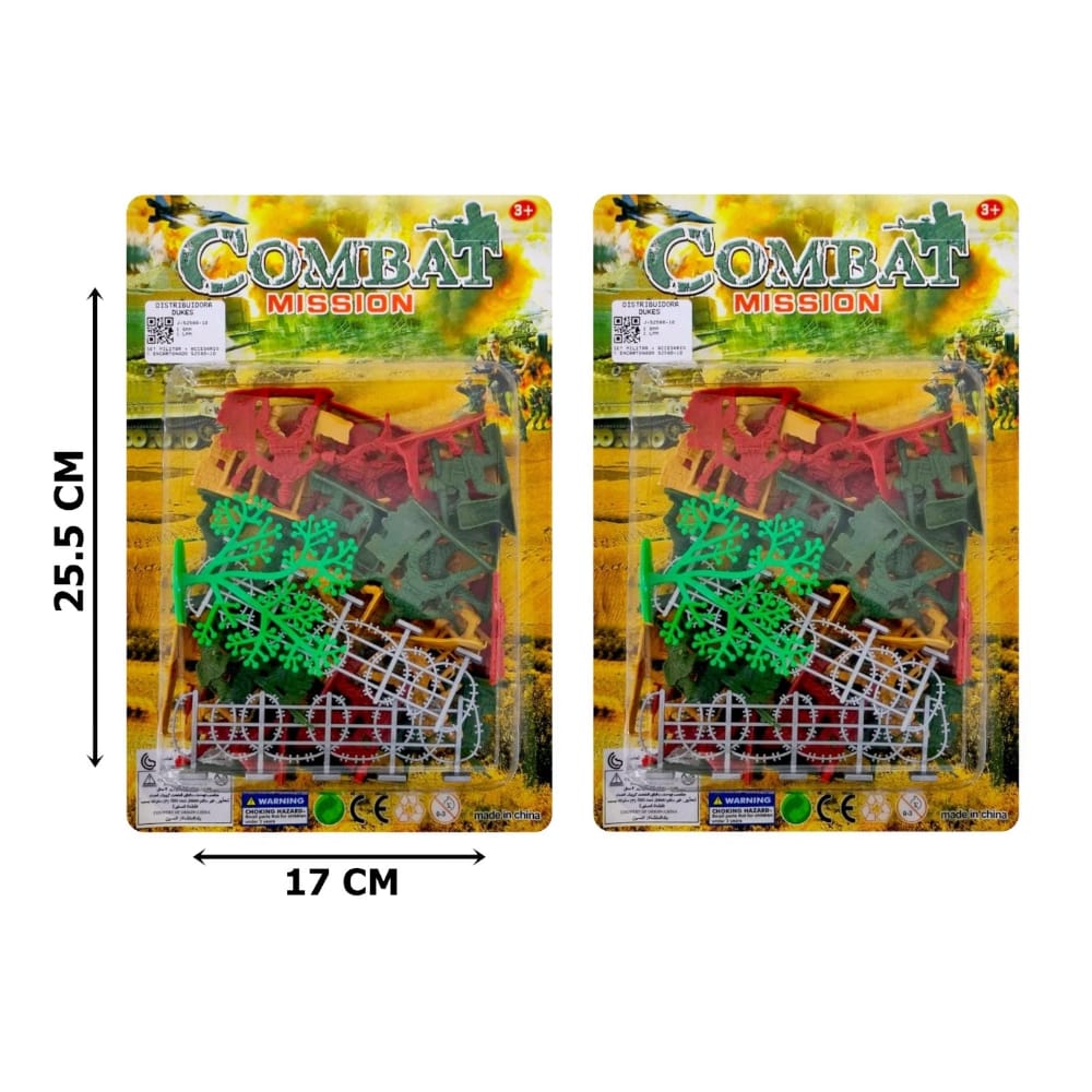 SET MILITAR + ACCESORIOS ENCARTONADO S2580-10